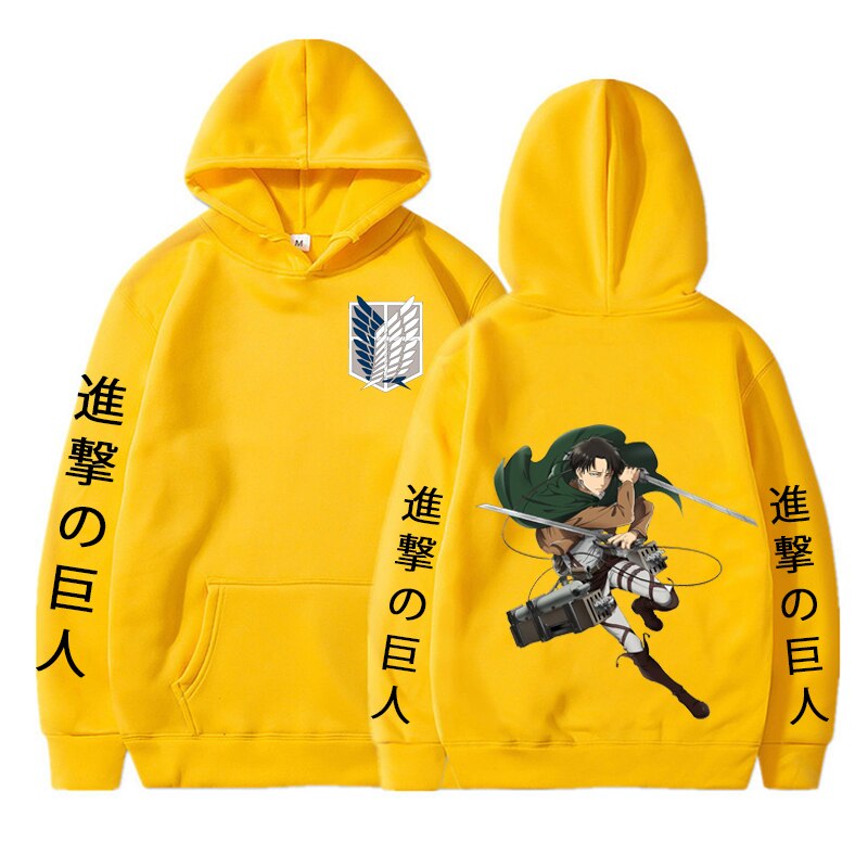 MOLETOM "LEVI ACKERMAN ON FIRE"