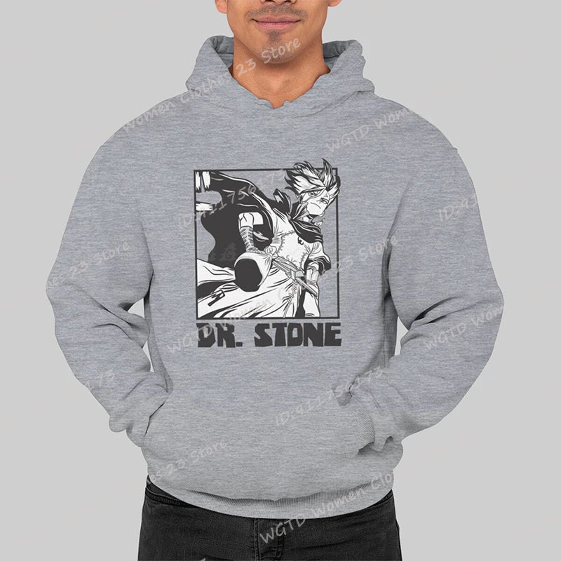 Moletom Pulôver Senkuu: Ciência em Ação Dr.Stone