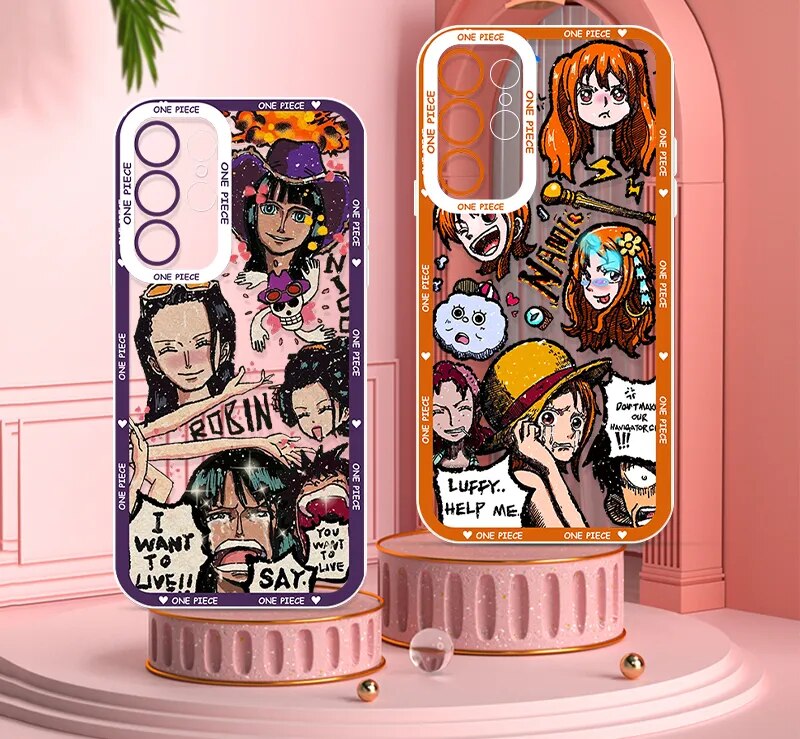 CAPINHA NICE DRAW ONE PIECE (SAMSUNG)