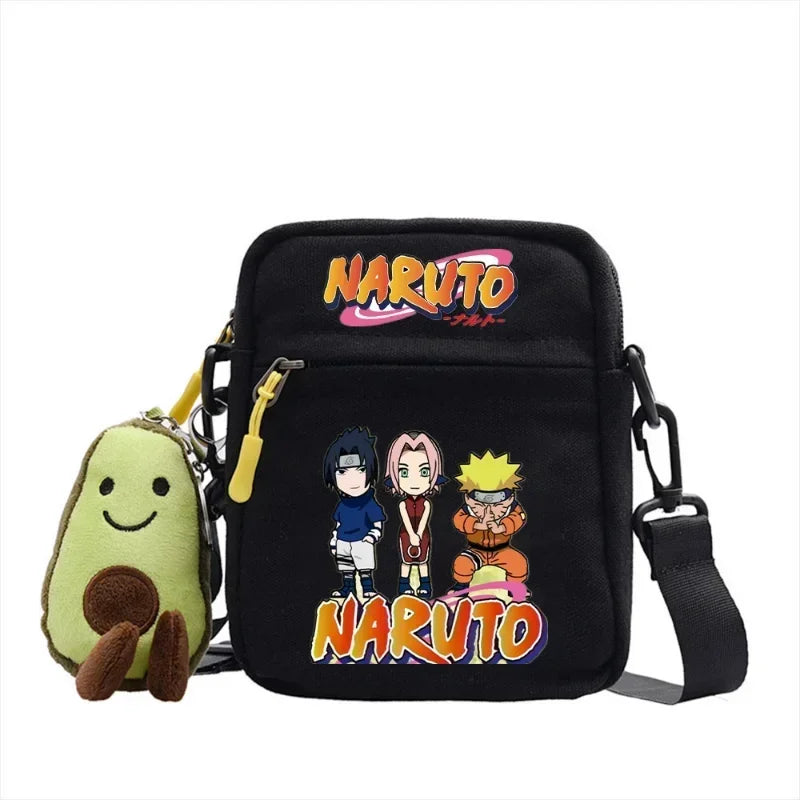 Mochila Bolsinha Transversal Naruto