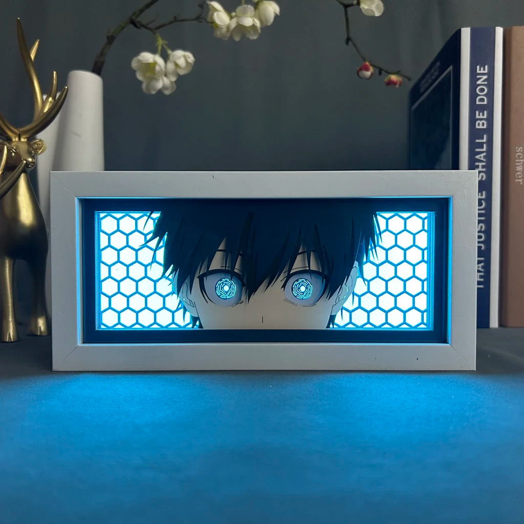 QUADRO LUMINOSO ISAGI, BLUE LOCK