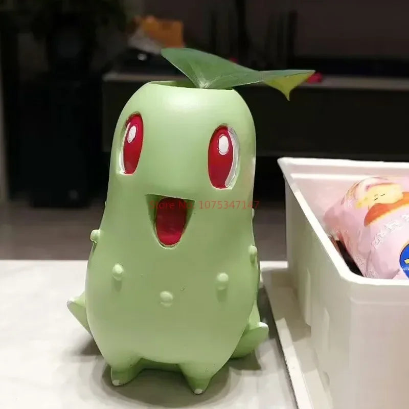 Chikorita, Porta Plantas - 3 Peças