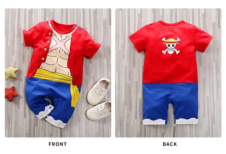 Macacão Cosplay Bebê Chopper e Zoro