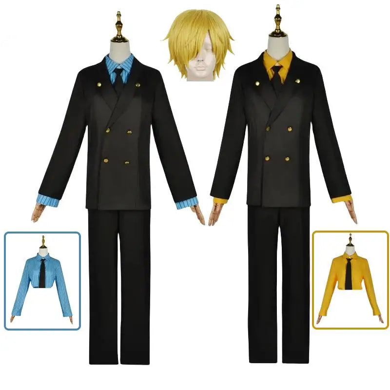 Fantasia Cosplay Sanji Terno Completo