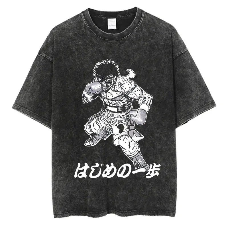 Camiseta Vintage Hajime no Ippo, Kamogawa Boxing Gym
