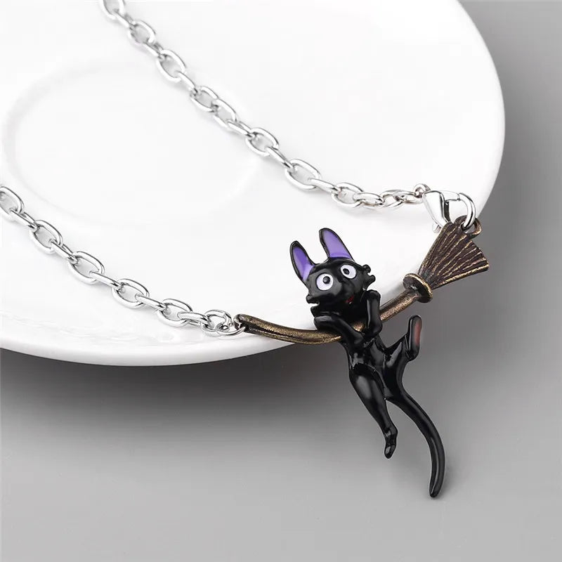 Colar Gato Jiji – Estilo Kiki’s Delivery