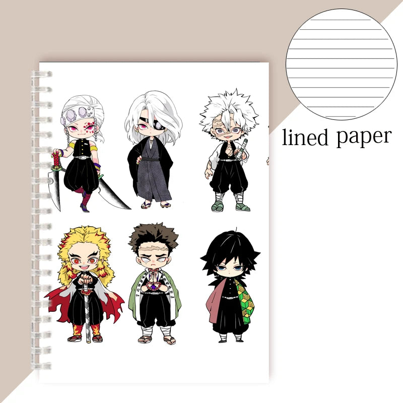 Caderno 1 Matéria Demon Slayer, Kimetsu no Yaiba