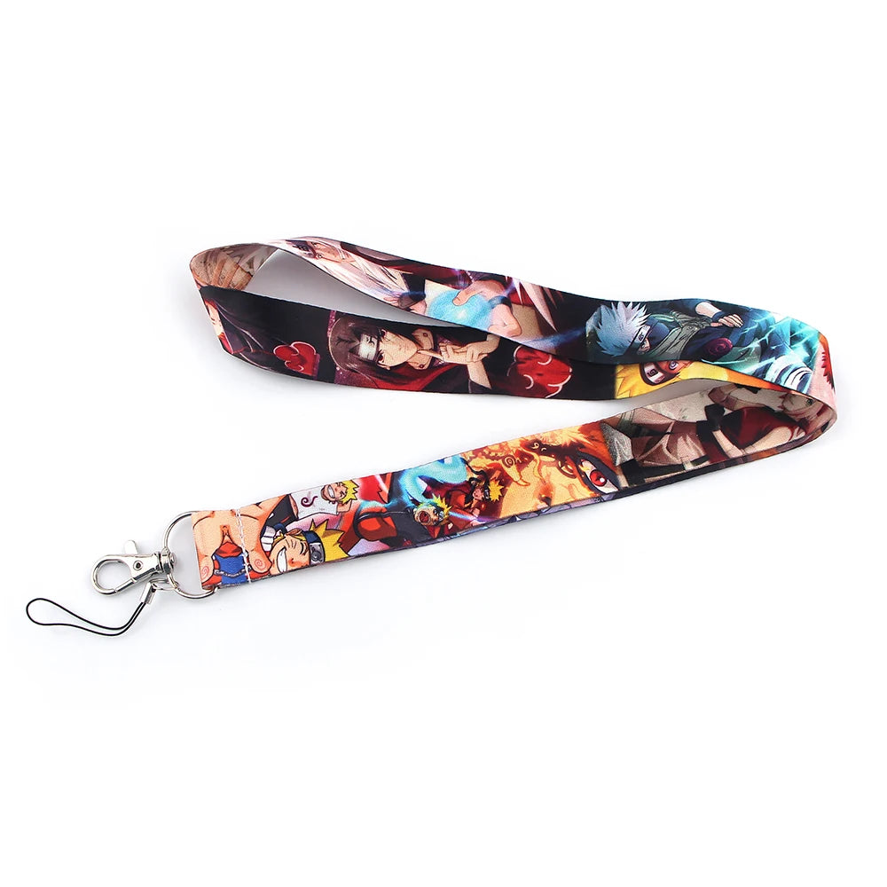 Chaveiro Cordões de Pescoço Com Card, Naruto