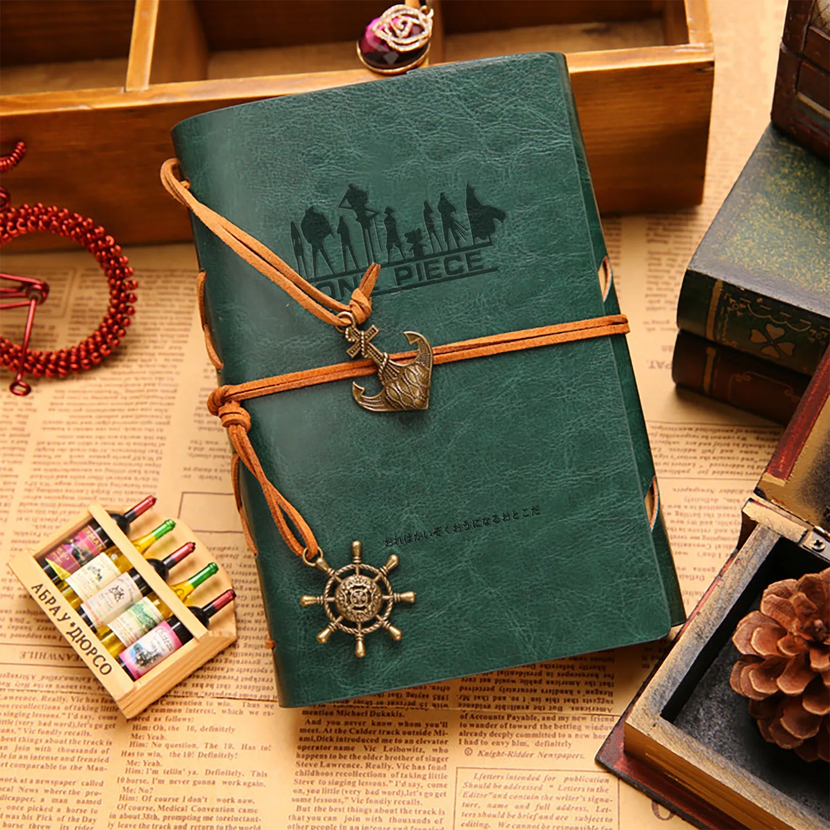 Caderneta Diário Retro Zoro, One Piece