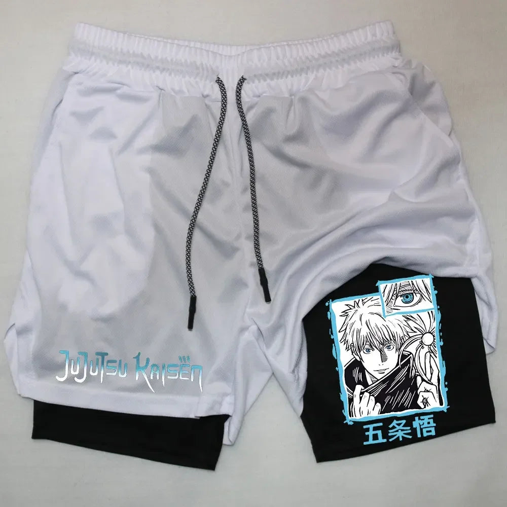 Short de Academia Compressão - Satoru Gojo