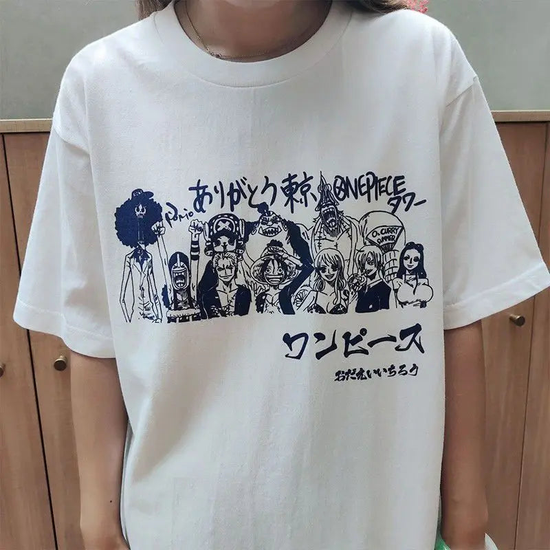 Camisa One Piece Crew Luffy, Zoro, Sanji & Nami