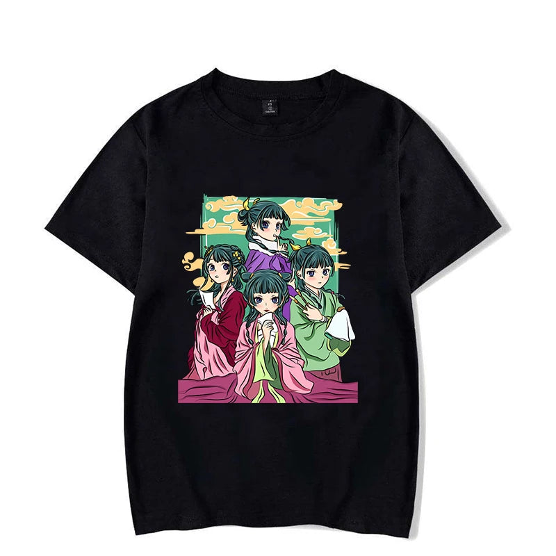 Camiseta Baby Tee Pétalas & Poções: Maomao