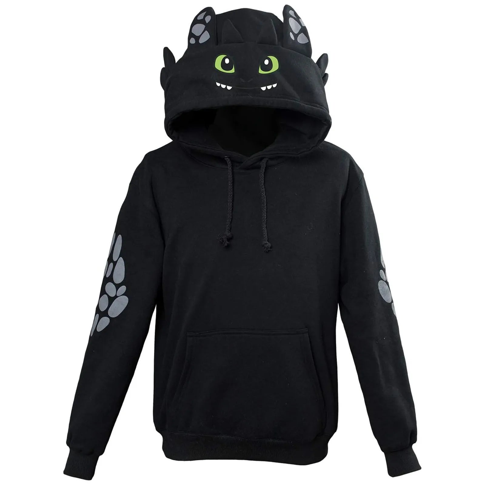 Moletom Banguela e Fúria da Luz, Capuz 3D Dragões de Berk