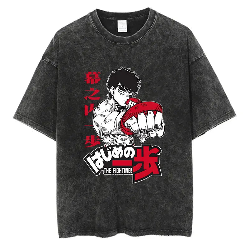 Camiseta Vintage Hajime no Ippo, Kamogawa Boxing Gym