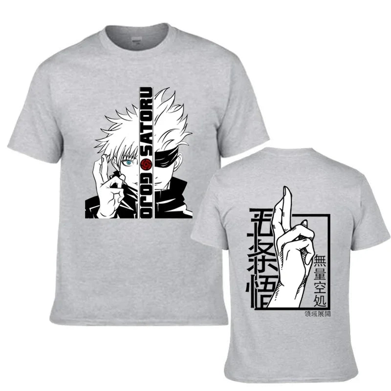 Camiseta “Domínio Infinito”, Gojo Satoru