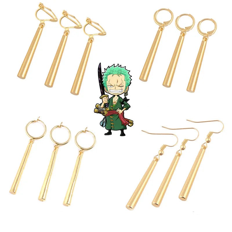 Brinco Cosplay Roronoa Zoro