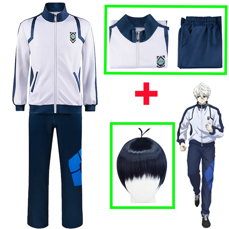 Fantasia Cosplay Adulto e Infantil Blue Lock