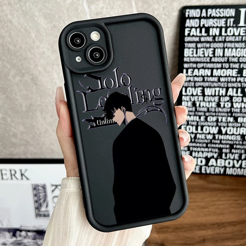 Capinha Solo King, Solo Leveling (iPhone)