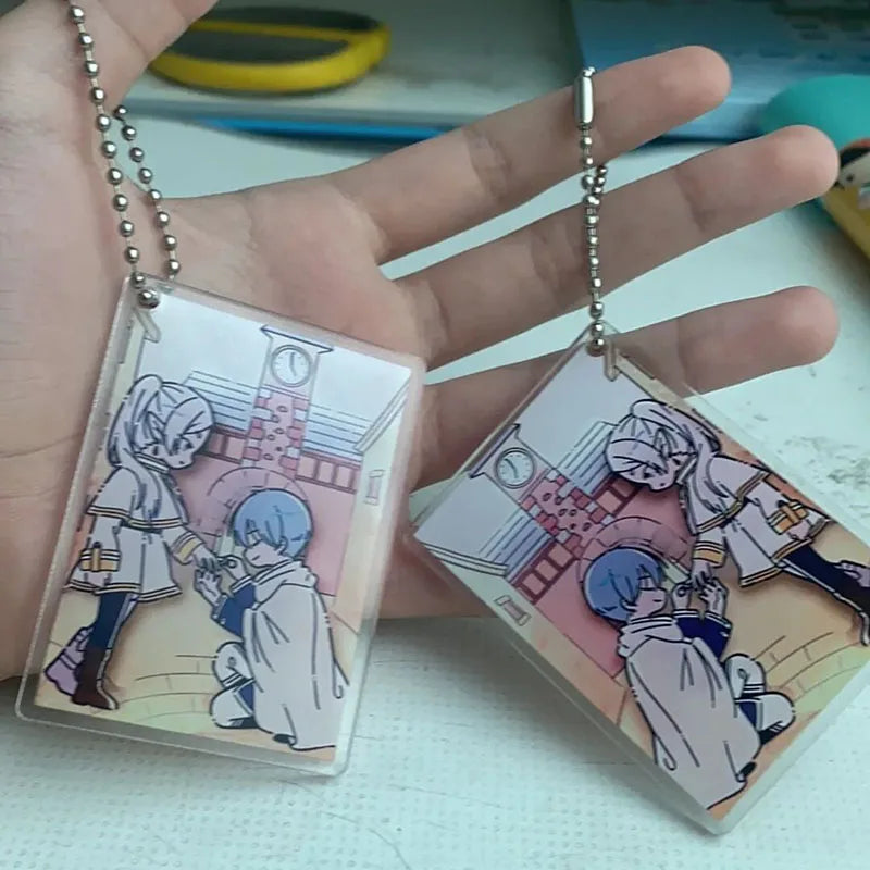 Chaveiro Élfico Frieren & Himmel, Laços Eternos