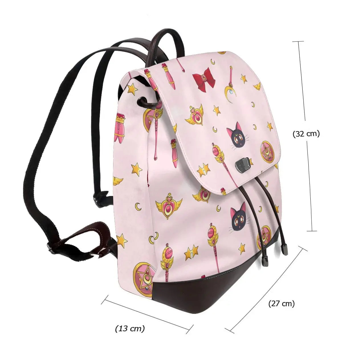 Mochila Vintage Moon Style, Sailor Mágica