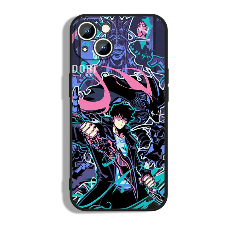 Capinha Sombria Solo Leveling (iPhone)