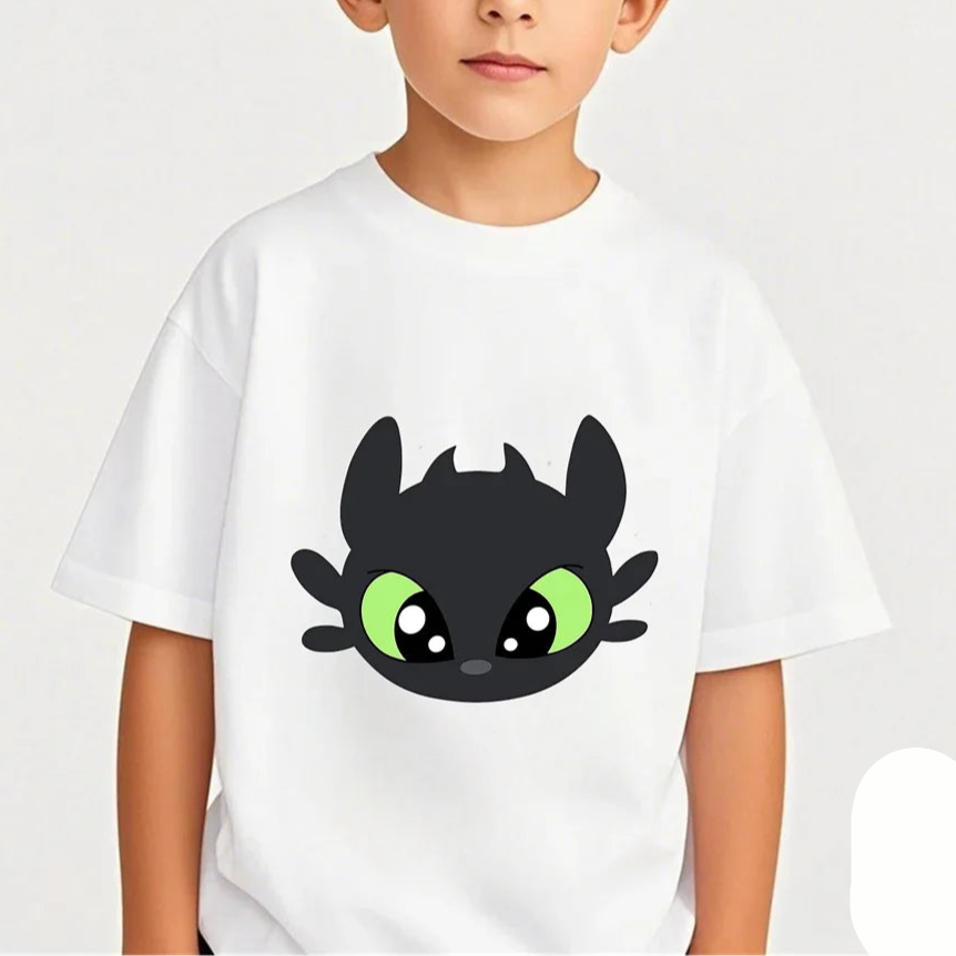 Camiseta Infantil Banguelinha Olhar Curioso
