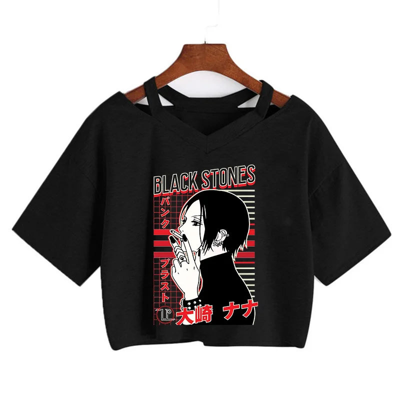 Camiseta Cropped Tokyo Rock Dolls, NANA Gothic Soul