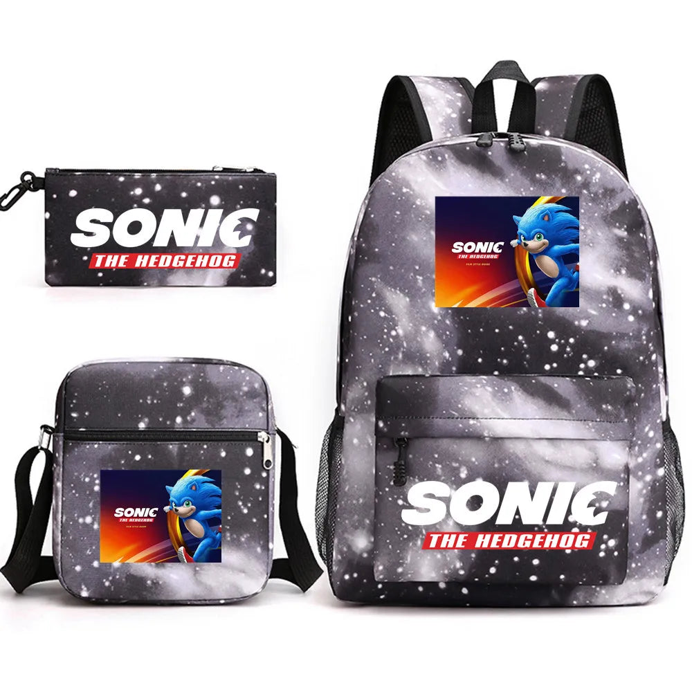 Mochila Sonic & Friends: Três Peças