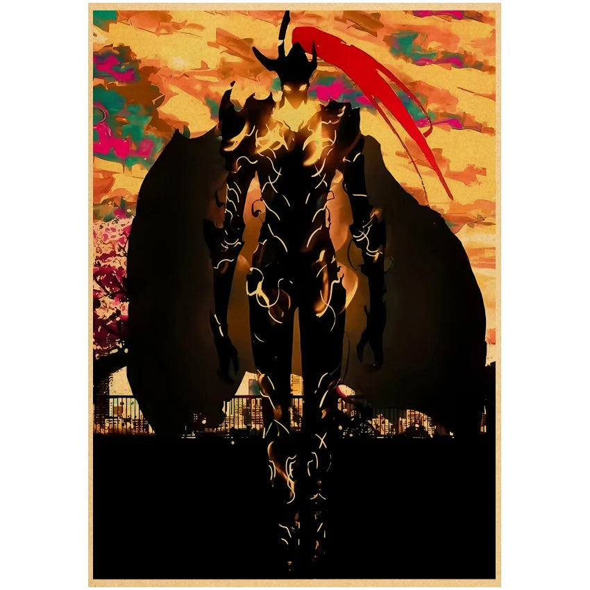 Quadro Retrato da Caçada: Solo Leveling