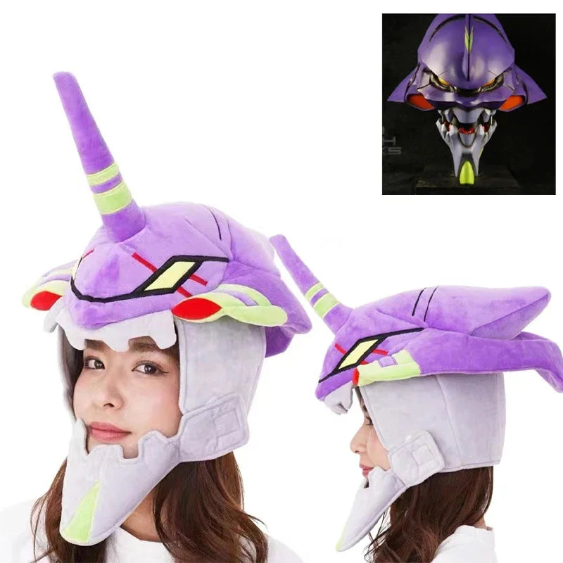 Gorro de Pelúcia Evangelion Eva01