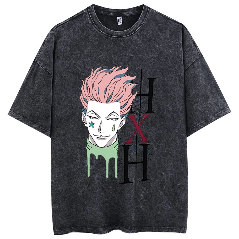 Camiseta Killua, Kurapika & Hisoka, Hunter's Profile Edition