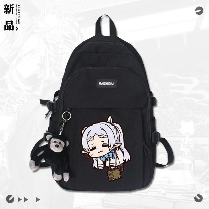 Mochila Frieren: Aventura Fofa