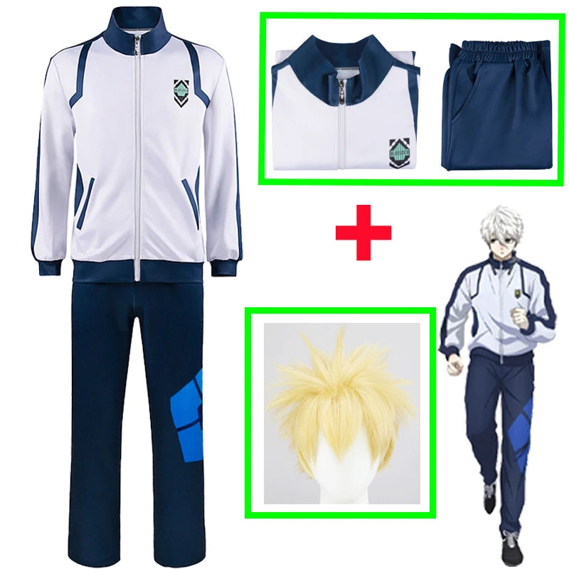 Fantasia Cosplay Adulto e Infantil Blue Lock