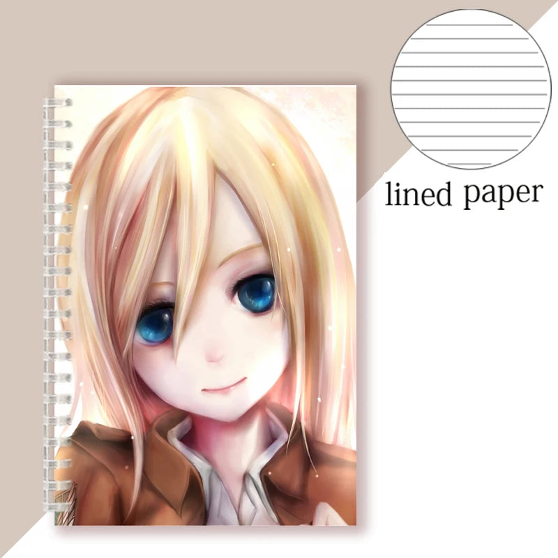 Caderno 1 Matéria Attack On Titan