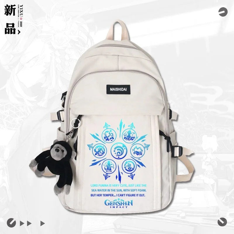 Mochila Visão Furina, Genshin Impact