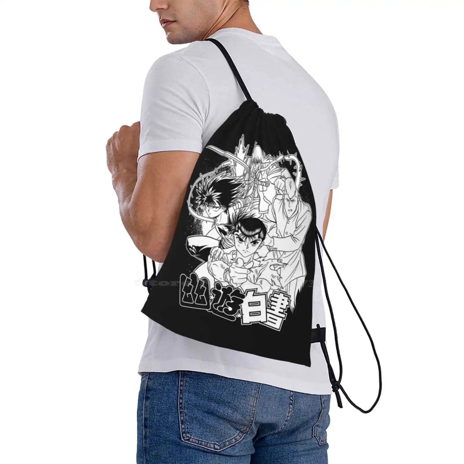 Mochila Caçadores de Demônios Yu Yu Hakusho