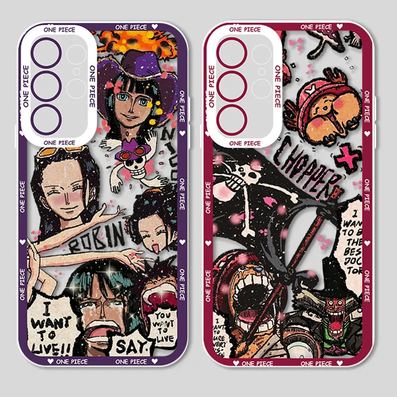 CAPINHA NICE DRAW ONE PIECE (SAMSUNG)
