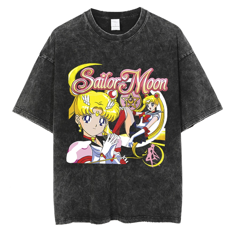 Camisa Vintage Magia Lunar, Sailor Moon