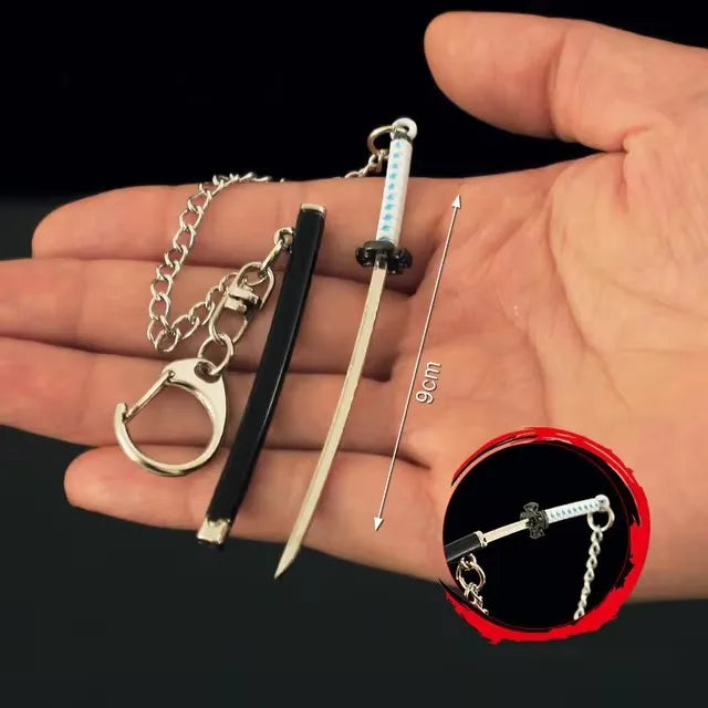 Chaveiro Espada Nichirin 9cm, Demon Slayer