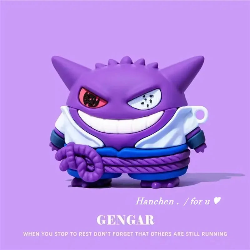 CAPINHA AIRPOD GENGAR X SASUKE