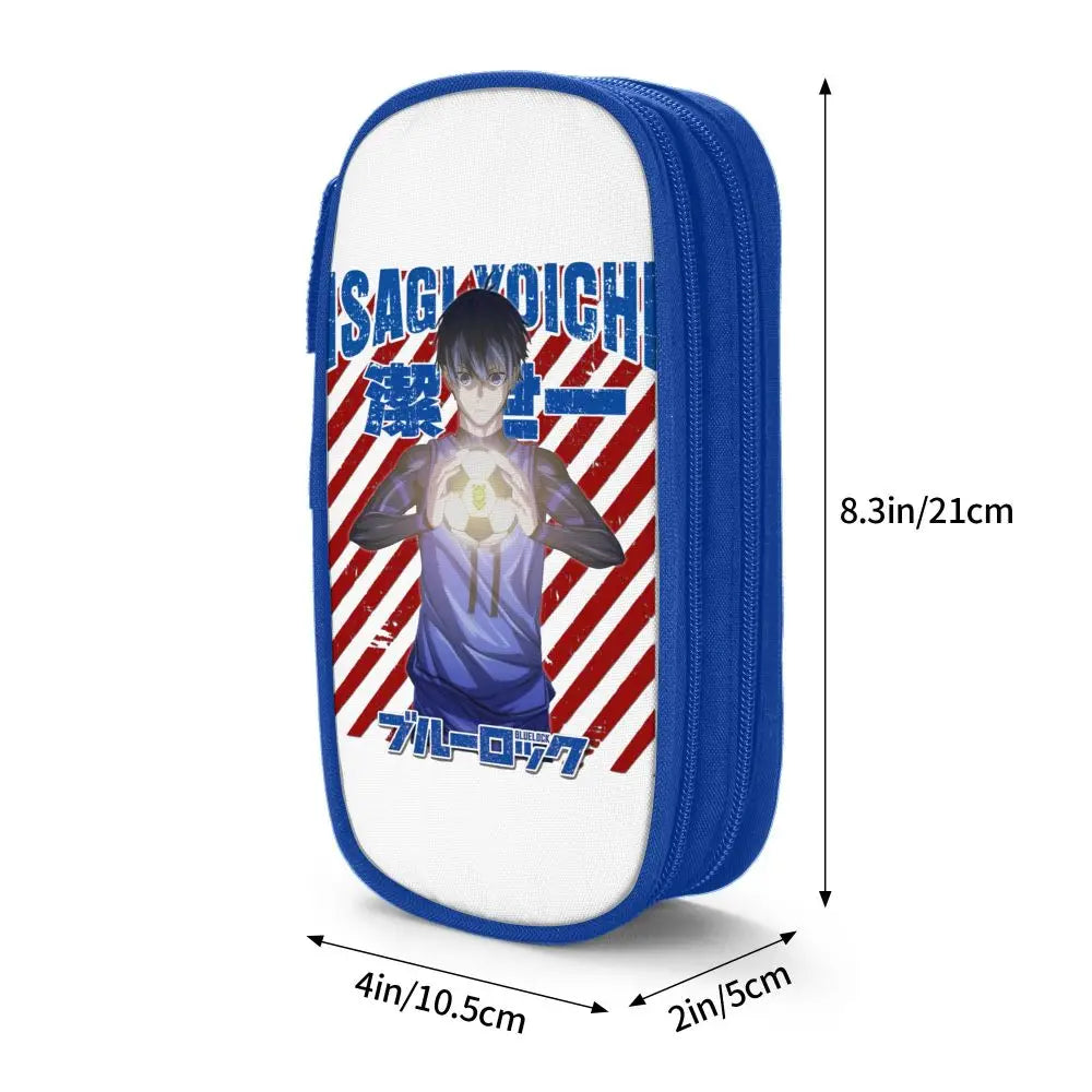 Estojo Cute Blue Lock - Yoichi Isagi