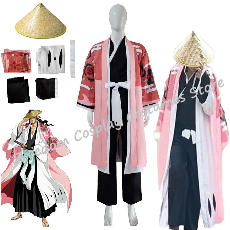 Fantasia Cosplay Adulto Kyoraku Shunsui, Bleach