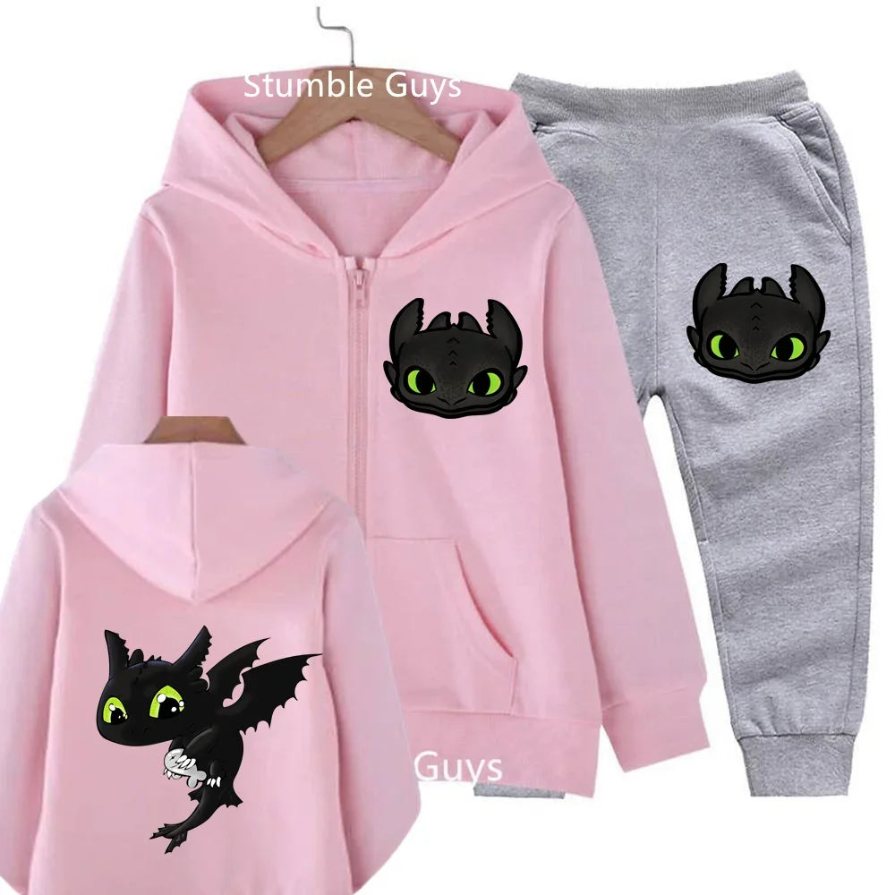 Conjunto Moletom Infantil Banguela –  Capuz + Calça