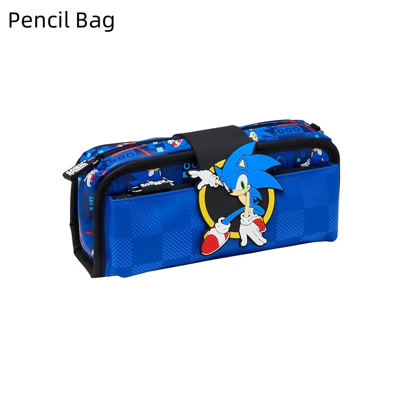 Mochila Smiggle Sonic (Garrafa e Lancheira)