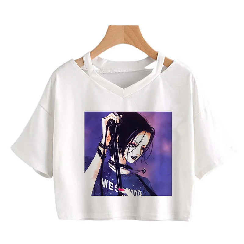 Camiseta Cropped Tokyo Rock Dolls, NANA Gothic Soul
