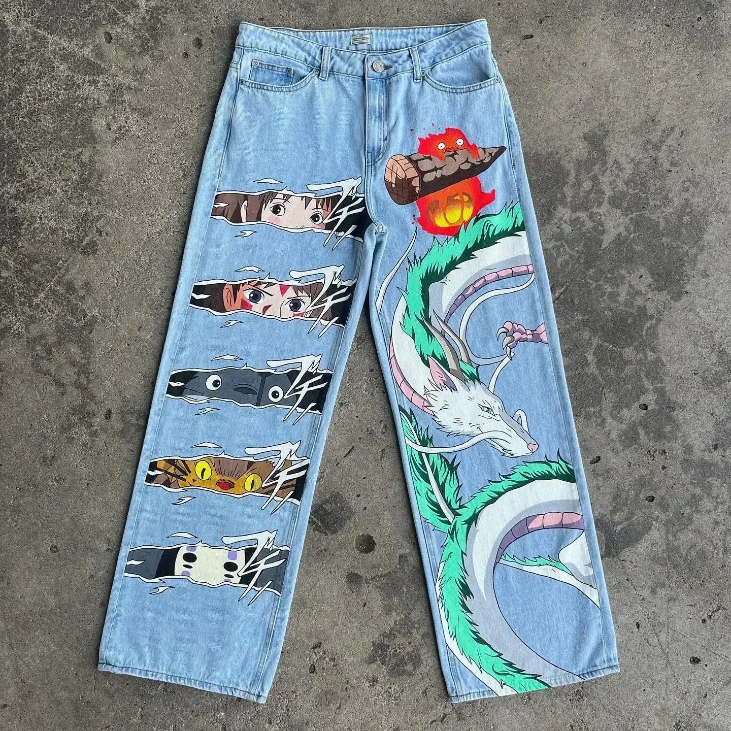 Calça Jeans Ventos de Ghibli