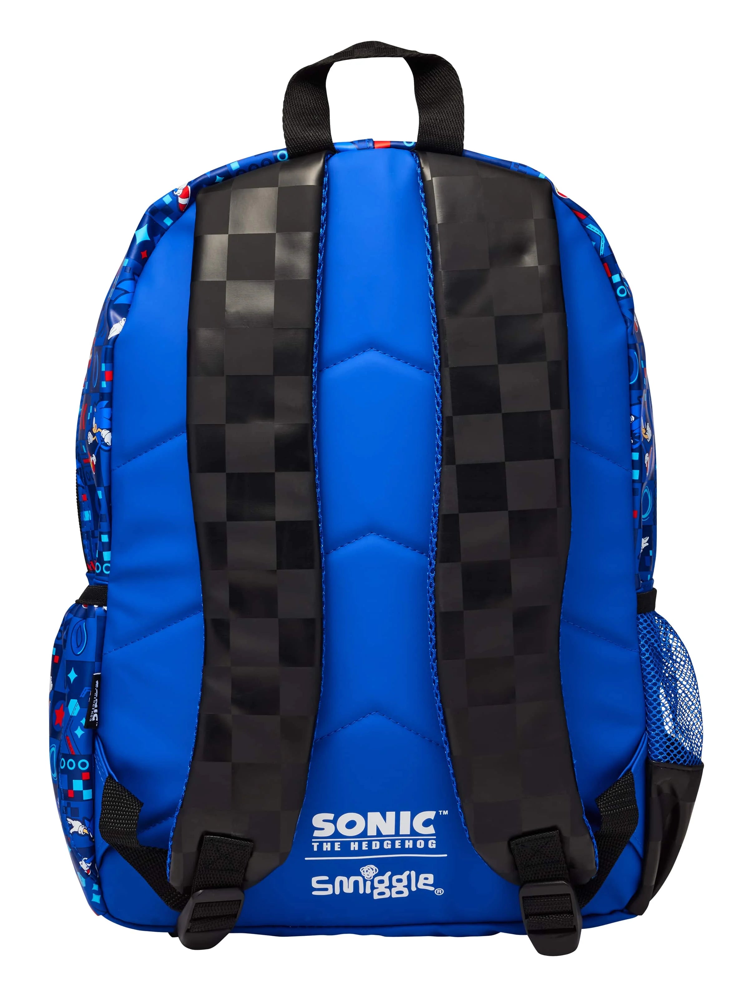 Mochila Smiggle Sonic (Garrafa e Lancheira)