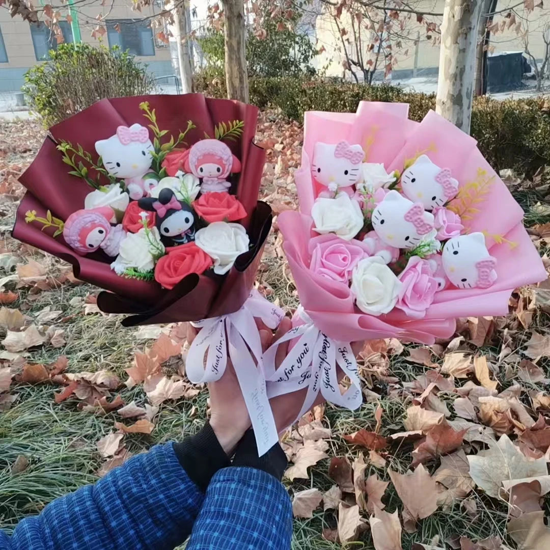 Buquê Hello Kitty & Amigos, Edição Kawaii Sanrio