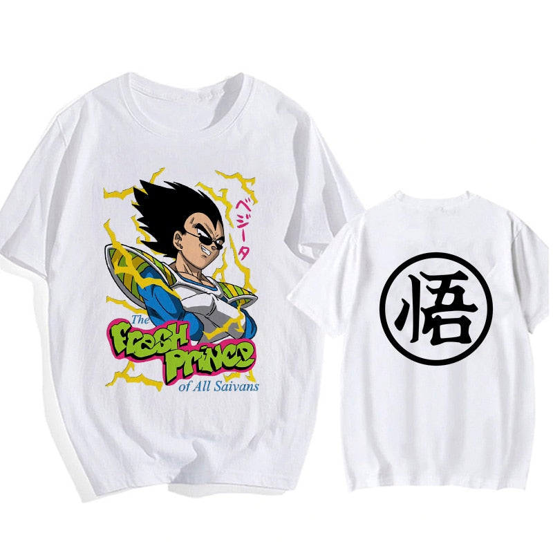 Camiseta Oversized Goku 90s, Dragon Ball Clássico