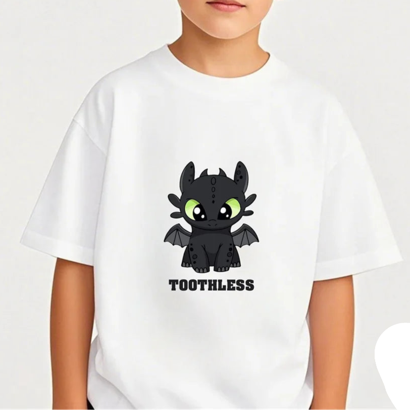 Camiseta Infantil Banguelinha Olhar Curioso